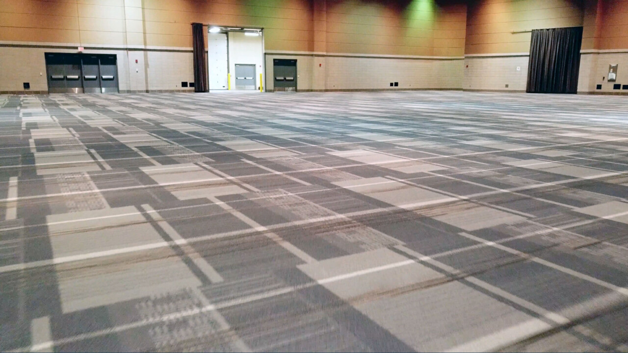 Grand Wayne New Carpet Convention Hall Update