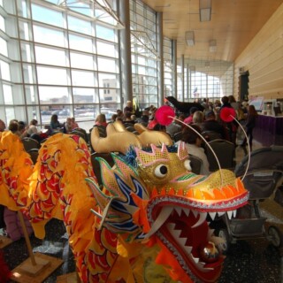 Fort Wayne Grand Wayne Convention Hall Chinese Dragon Decoration