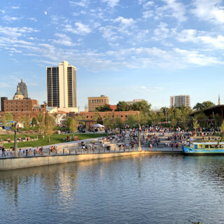 Fort Wayne Promenade Skyline